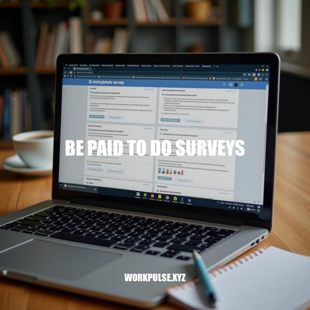 Get Paid to Do Surveys: A Comprehensive Guide